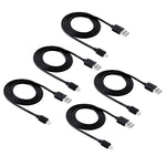 Bộ 5 cáp đồng bộ và sạc tốc độ cao HAWEEL 8 chân sang USB dài 1m cho iPhone, iPad, 5 cái