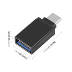 Bộ chuyển đổi truyền dữ liệu OTG HAWEEL USB-C / Type-C đực sang USB 3.0 cái