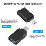 Bộ chuyển đổi truyền dữ liệu OTG HAWEEL USB-C / Type-C đực sang USB 3.0 cái