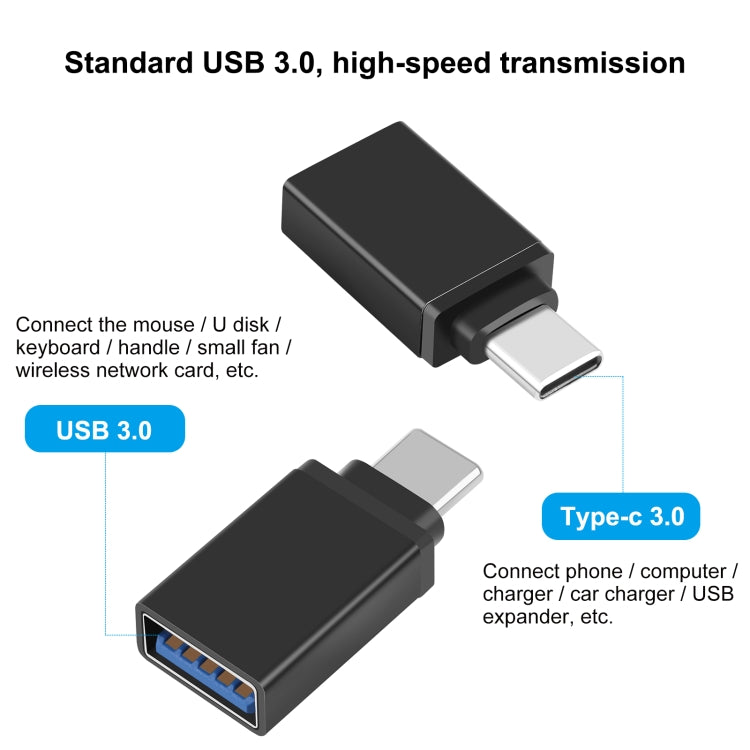 Bộ chuyển đổi truyền dữ liệu OTG HAWEEL USB-C / Type-C đực sang USB 3.0 cái