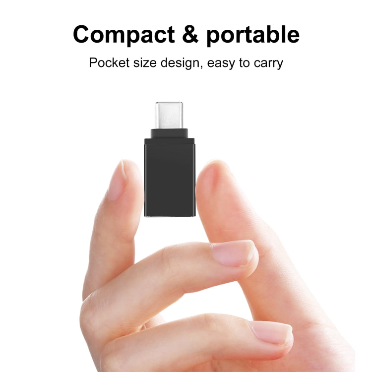 Bộ chuyển đổi truyền dữ liệu OTG HAWEEL USB-C / Type-C đực sang USB 3.0 cái