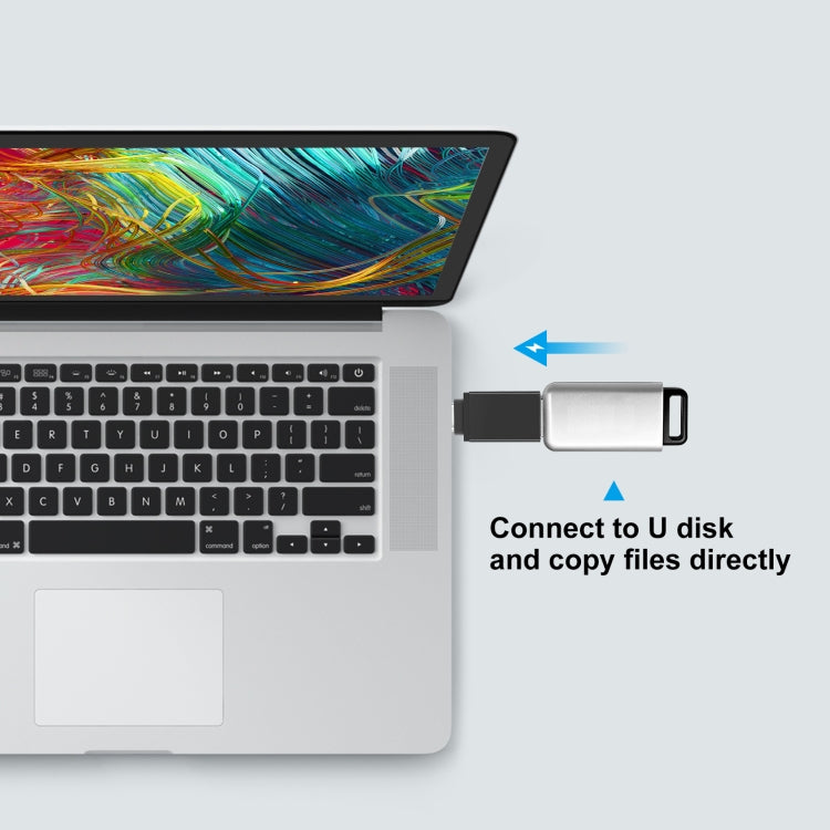 Bộ chuyển đổi truyền dữ liệu OTG HAWEEL USB-C / Type-C đực sang USB 3.0 cái