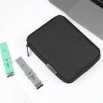 Hộp tổ chức dây đồng hồ HAWEEL đựng tai nghe / USB / cáp kỹ thuật số, hộp tổ chức dây đồng hồ, kích thước: M