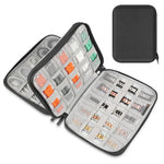 Hộp tổ chức dây đồng hồ HAWEEL, hộp đựng tai nghe / USB / cáp kỹ thuật số, Hộp tổ chức dây đồng hồ, Kích thước: L