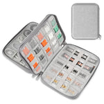 Hộp tổ chức dây đồng hồ HAWEEL, hộp đựng tai nghe / USB / cáp kỹ thuật số, Hộp tổ chức dây đồng hồ, Kích thước: L