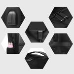 Balo đựng laptop có pin năng lượng mặt trời 14W HAWEEL, có tay cầm và cổng sạc USB 5V / 2.1A tối đa, balo 14W 2