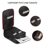 Balo đựng laptop có pin năng lượng mặt trời 14W HAWEEL, có tay cầm và cổng sạc USB 5V / 2.1A tối đa, balo 14W 2