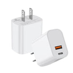 Bộ sạc nhanh hai cổng 20W HAWEEL, phích cắm Mỹ