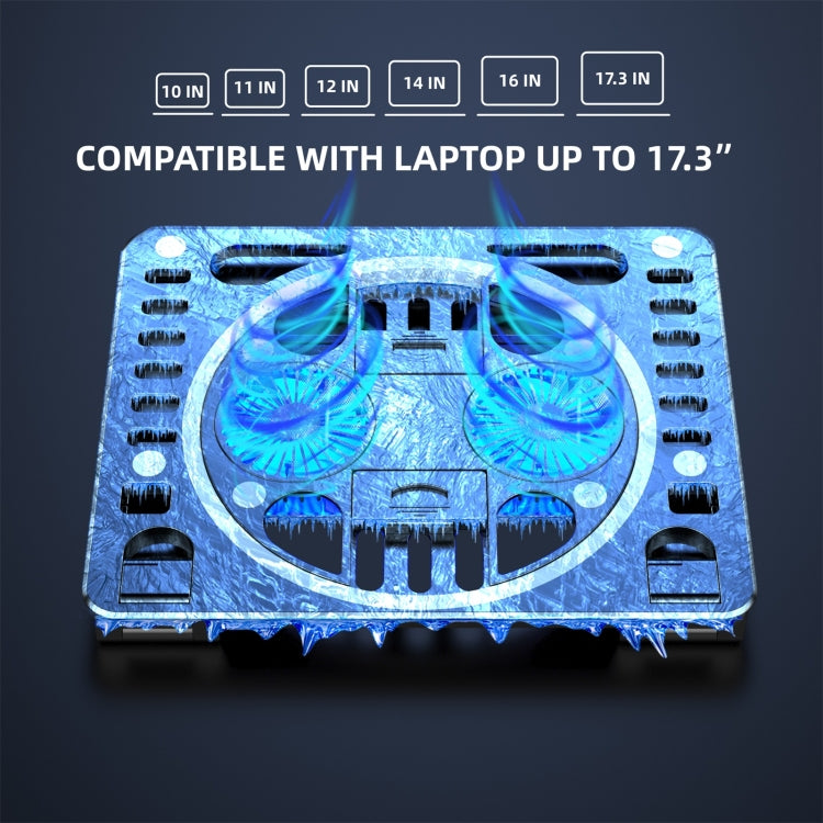 Giá đỡ quạt làm mát laptop RGB chơi game