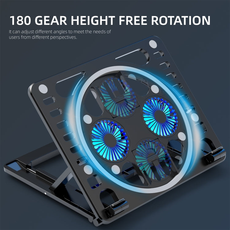 Giá đỡ quạt làm mát laptop RGB chơi game