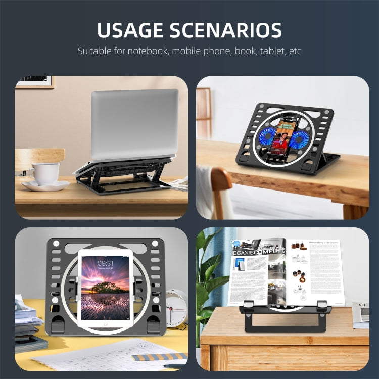 Giá đỡ quạt làm mát laptop RGB chơi game