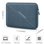 Túi đựng laptop HAWEEL 13 inch có khóa kéo, túi xách công sở cho laptop 12.5-13.5 inch, dành cho laptop 12.5-13.5 inch