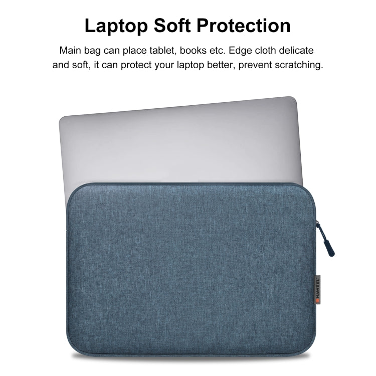 Túi đựng laptop HAWEEL 13 inch có khóa kéo, túi xách công sở cho laptop 12.5-13.5 inch, dành cho laptop 12.5-13.5 inch