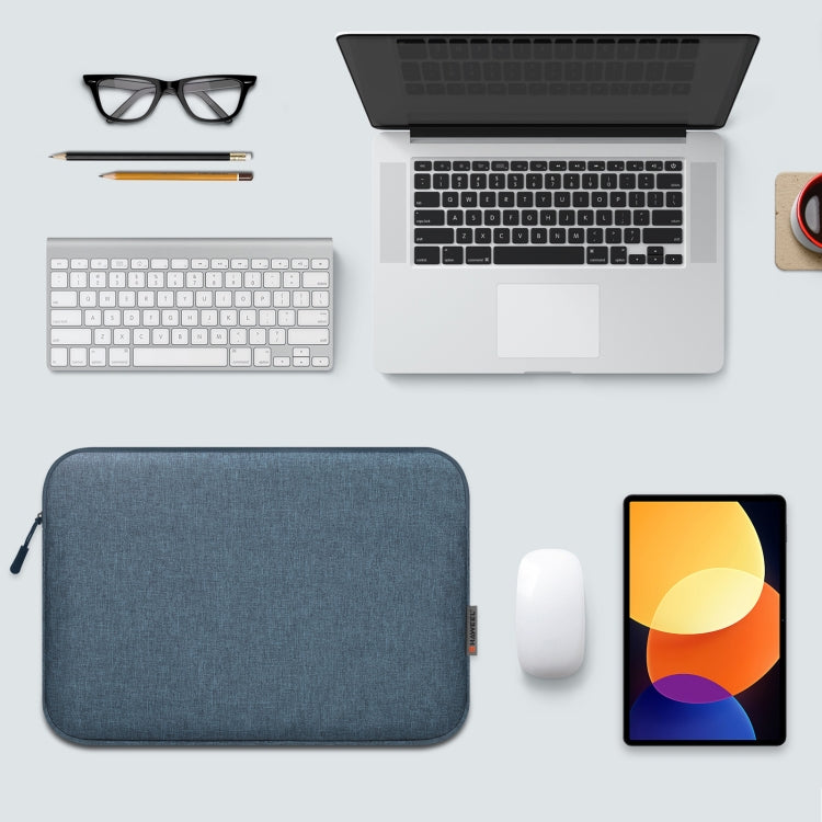 Túi đựng laptop HAWEEL 15 inch có khóa kéo, túi xách công sở cho laptop 14-15 inch, dành cho laptop 14-15 inch