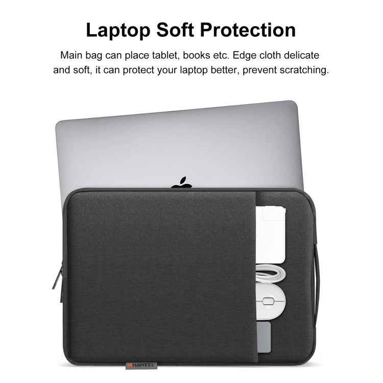 Túi đựng laptop HAWEEL có khóa kéo và tay cầm cho laptop 14-15 inch, dành cho laptop 14-15 inch (có tay cầm)