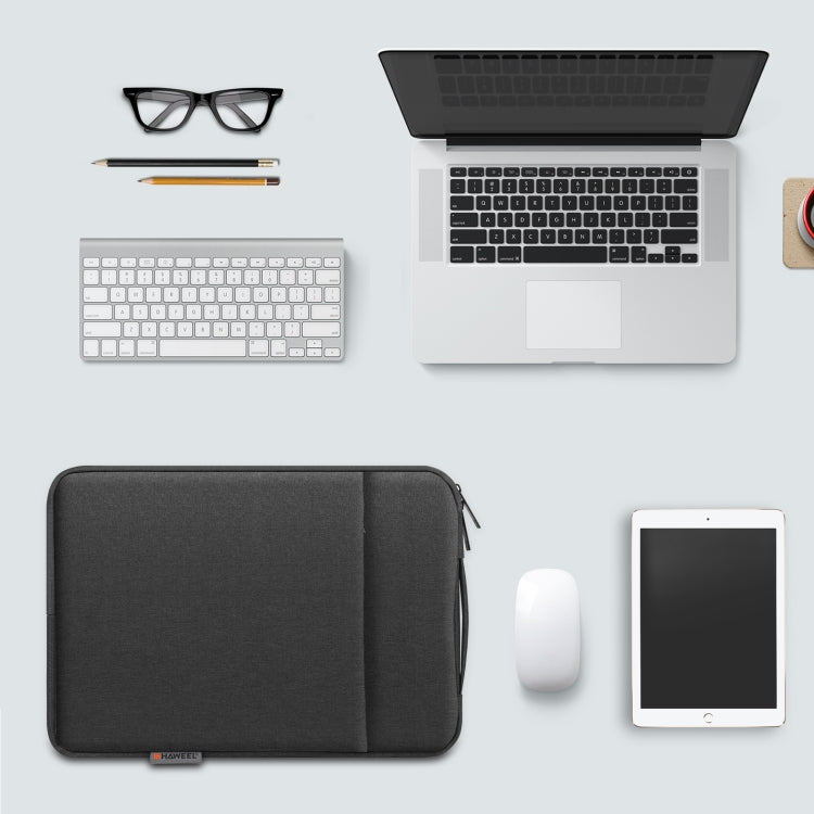 Túi đựng laptop HAWEEL có khóa kéo, tay cầm cho laptop 15-16.7 inch, dành cho laptop 15-16.7 inch (có tay cầm)
