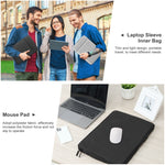 Túi đựng laptop HAWEEL có khóa kéo, tay cầm cho laptop 15-16.7 inch, dành cho laptop 15-16.7 inch (có tay cầm)