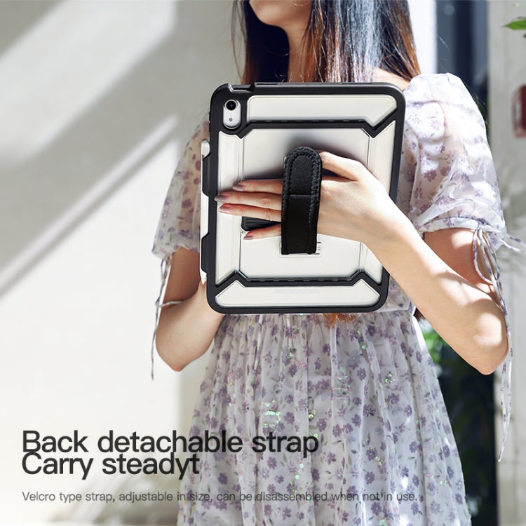 Bao da chống sốc toàn thân 360 cho iPad thế hệ 10 10.9 2022 có tay cầm, giá đỡ và khe cắm bút