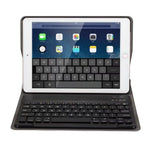 Bàn phím Bluetooth có thể tháo rời + Bao da máy tính bảng gập ngang có giá đỡ cho iPad Pro 9.7 inch, iPad Air, iPad Air 2, iPad 9.7 inch (2017), iPad 9.7 inch (2018), A07 Đen, A07 Vàng, A07 Xanh, A07 Vàng hồng