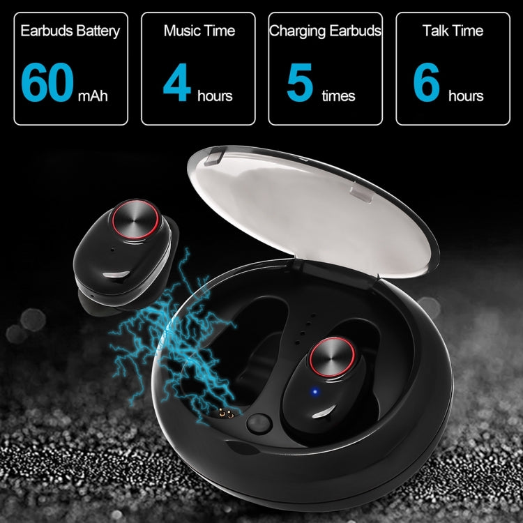 Tai nghe thể thao Bluetooth không dây chống ồn DSP BTH-V5 V5.0 kèm hộp sạc, tương thích iPhone và Android