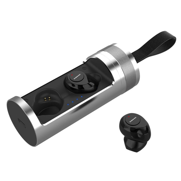 Tai nghe không dây stereo Bluetooth V5.0 SARDiNE F8 TWS kèm hộp sạc