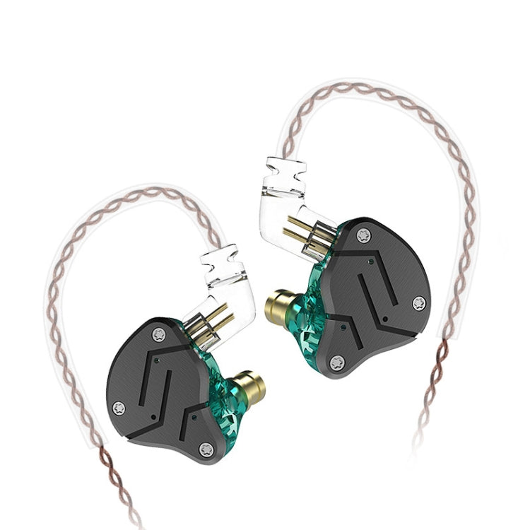 Tai nghe HiFi bass mạnh KZ ZSN Circle Iron Moving Iron lõi tứ có dây điều khiển, không mic