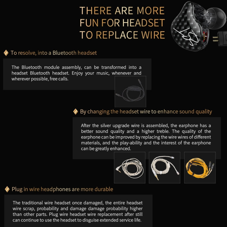 Tai nghe MP3 bass mạnh KZ ZST Circle Iron in-ear đơn vị kép, không mic