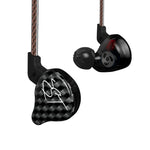 Tai nghe MP3 bass mạnh KZ ZST Circle Iron in-ear đơn vị kép, không mic
