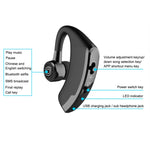 Tai nghe Bluetooth không dây rảnh tay V9 Business CSR 4.1 có mic cho tài xế thể thao