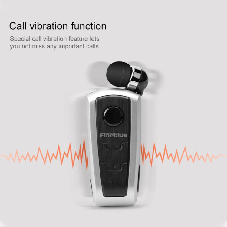 Tai nghe Bluetooth chống trộm Fineblue F910 CSR4.1 có cáp rút, nhắc nhở rung cuộc gọi