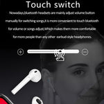 Tai nghe Bluetooth thể thao TWS i9 Touch stereo hai bên Bluetooth 5.0 có hộp sạc, phiên bản cảm ứng