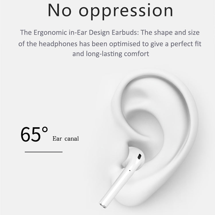 Tai nghe Bluetooth thể thao TWS i9 Touch stereo hai bên Bluetooth 5.0 có hộp sạc, phiên bản cảm ứng