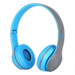 Tai nghe Bluetooth không dây gập P47 với jack âm thanh 3.5mm, hỗ trợ MP3 / gọi, P47 Đen, P47 Xanh dương, P47 Đỏ, P47 Trắng, P47 Xanh lá