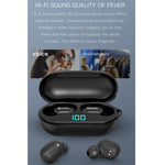 Tai nghe Bluetooth không dây H6 TWS Bluetooth 5.0 với màn hình kỹ thuật số & hộp sạc, hỗ trợ Siri & cuộc gọi HD