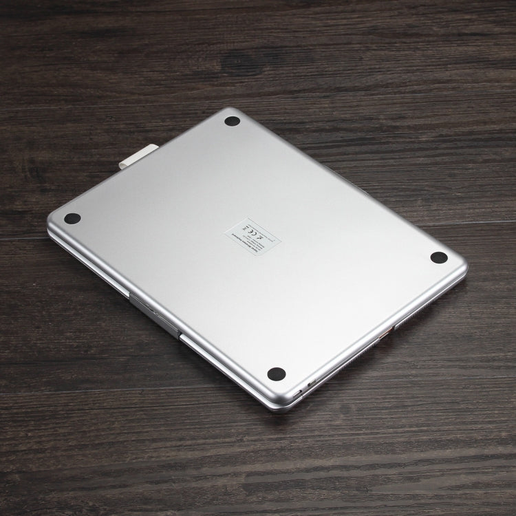 Bao da máy tính bảng bàn phím Bluetooth có đèn nền màu sắc có thể xoay F102AS cho iPad 10.2 inch, có chức năng khe cắm bút