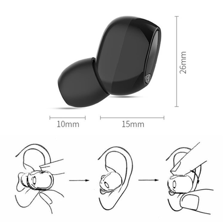 Tai nghe Bluetooth không dây G10 TWS Bluetooth 5.0 kèm hộp sạc, hỗ trợ màn hình kỹ thuật số & cuộc gọi HD & pin dự phòng, G10