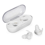 Tai nghe Bluetooth không dây TWS-4 IPX5 chống nước Bluetooth 5.0 cảm ứng kèm hộp sạc, hỗ trợ cuộc gọi HD & thông báo giọng nói, TWS-4