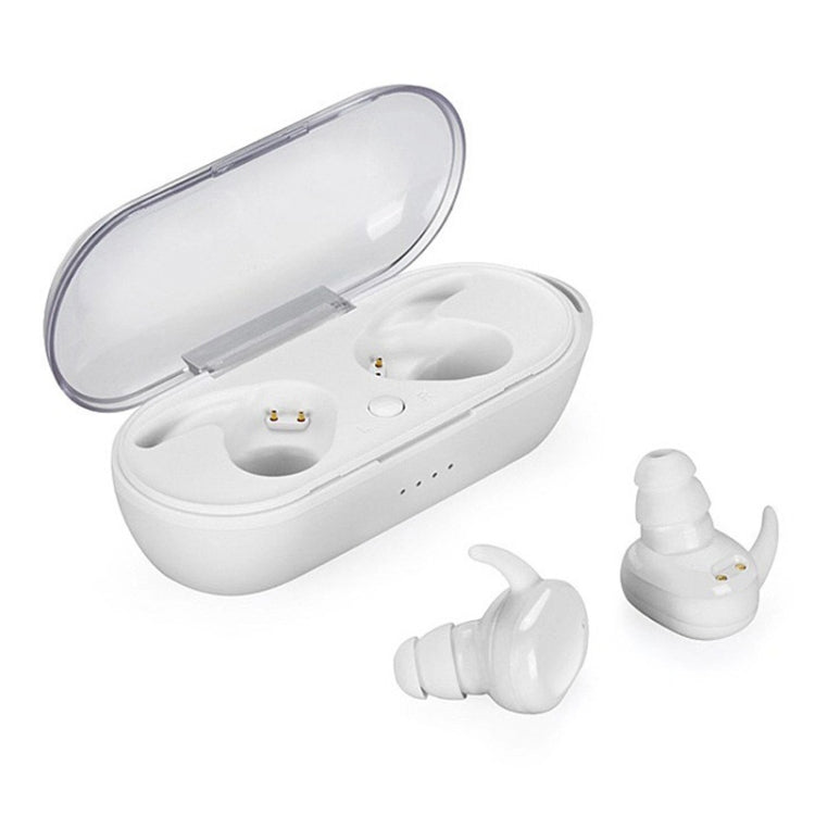 Tai nghe Bluetooth không dây TWS-4 IPX5 chống nước Bluetooth 5.0 cảm ứng kèm hộp sạc, hỗ trợ cuộc gọi HD & thông báo giọng nói, TWS-4