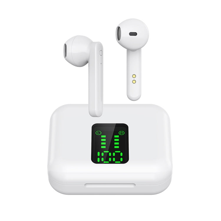 Tai nghe Bluetooth không dây cảm ứng P100pro TWS Bluetooth 5.0 kèm hộp sạc & màn hình kỹ thuật số LED thông minh, hỗ trợ Siri & gọi điện