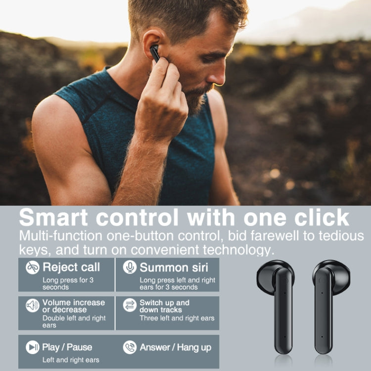 Tai nghe Bluetooth không dây cảm ứng P100pro TWS Bluetooth 5.0 kèm hộp sạc & màn hình kỹ thuật số LED thông minh, hỗ trợ Siri & gọi điện