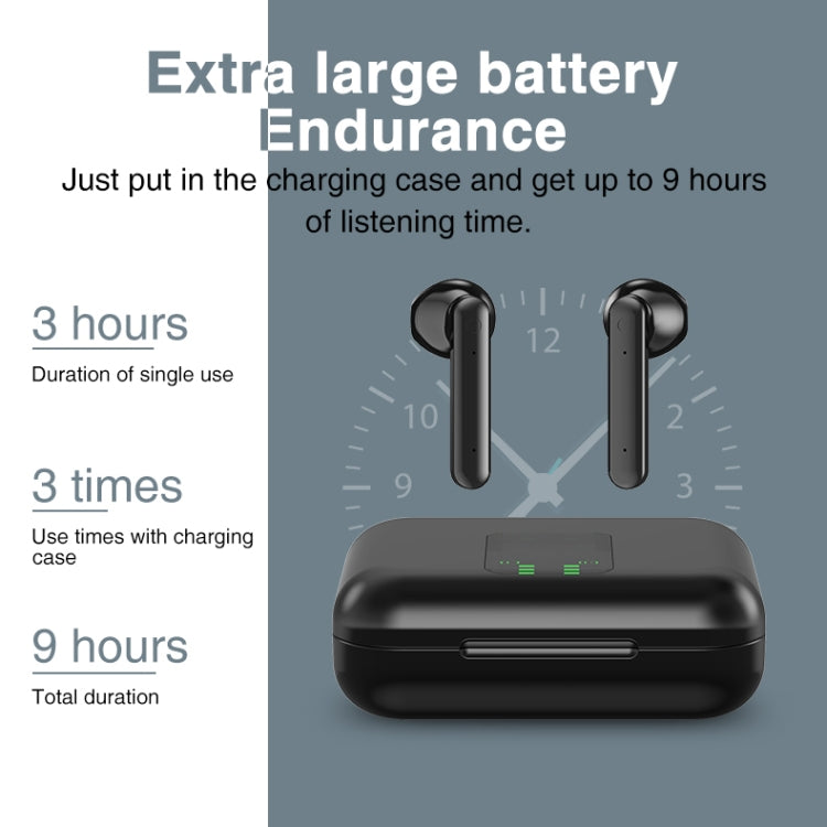 Tai nghe Bluetooth không dây cảm ứng P100pro TWS Bluetooth 5.0 kèm hộp sạc & màn hình kỹ thuật số LED thông minh, hỗ trợ Siri & gọi điện