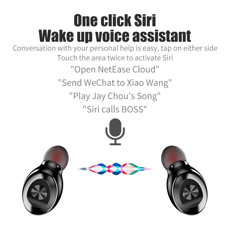 Tai nghe Bluetooth cảm ứng TWS XG-8 màn hình kỹ thuật số kèm hộp sạc nam châm