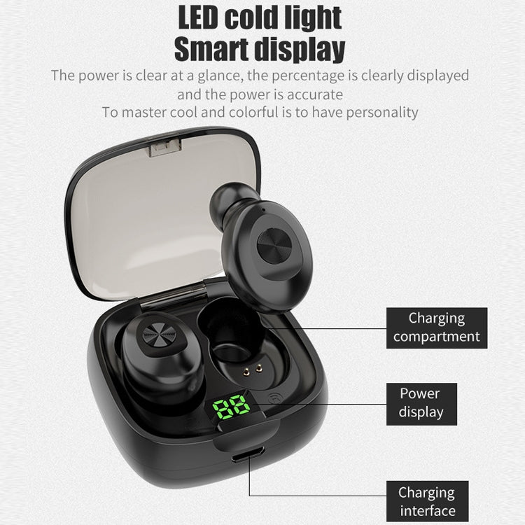 Tai nghe Bluetooth cảm ứng TWS XG-8 màn hình kỹ thuật số kèm hộp sạc nam châm