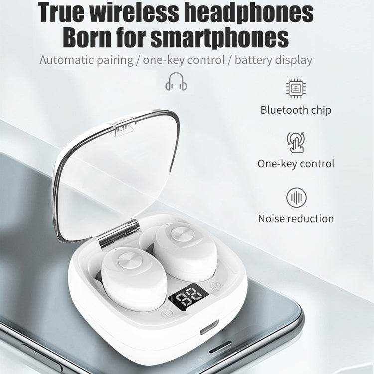 Tai nghe Bluetooth cảm ứng TWS XG-8 màn hình kỹ thuật số kèm hộp sạc nam châm