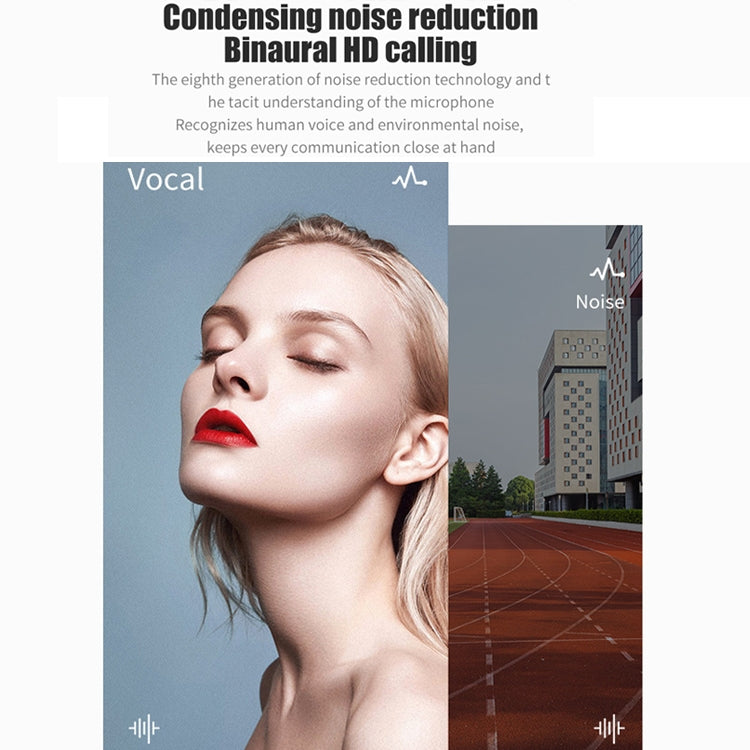 Tai nghe Bluetooth cảm ứng TWS XG-8 màn hình kỹ thuật số kèm hộp sạc nam châm
