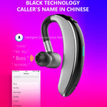 Tai nghe thể thao Bluetooth stereo không dây phong cách doanh nhân V7 Bluetooth 5.0, hỗ trợ thông báo tên người gọi