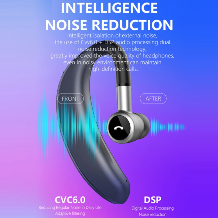 Tai nghe thể thao Bluetooth stereo không dây phong cách doanh nhân V7 Bluetooth 5.0, hỗ trợ thông báo tên người gọi