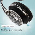 Tai nghe Bluetooth không dây V5.0 họa tiết graffiti B1