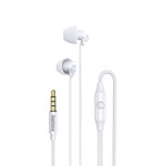 Tai nghe nhạc stereo ngủ nhét tai REMAX RM-208 có điều khiển dây + MIC, hỗ trợ rảnh tay