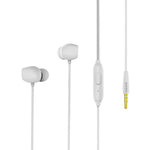 Tai nghe nhạc stereo nhét tai REMAX RM-550 đầu cắm 3.5mm mạ vàng có điều khiển dây + MIC, hỗ trợ rảnh tay